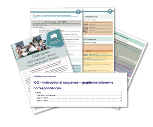 Aligning the NSW Suggested Scope and Sequence with Decodable Readers