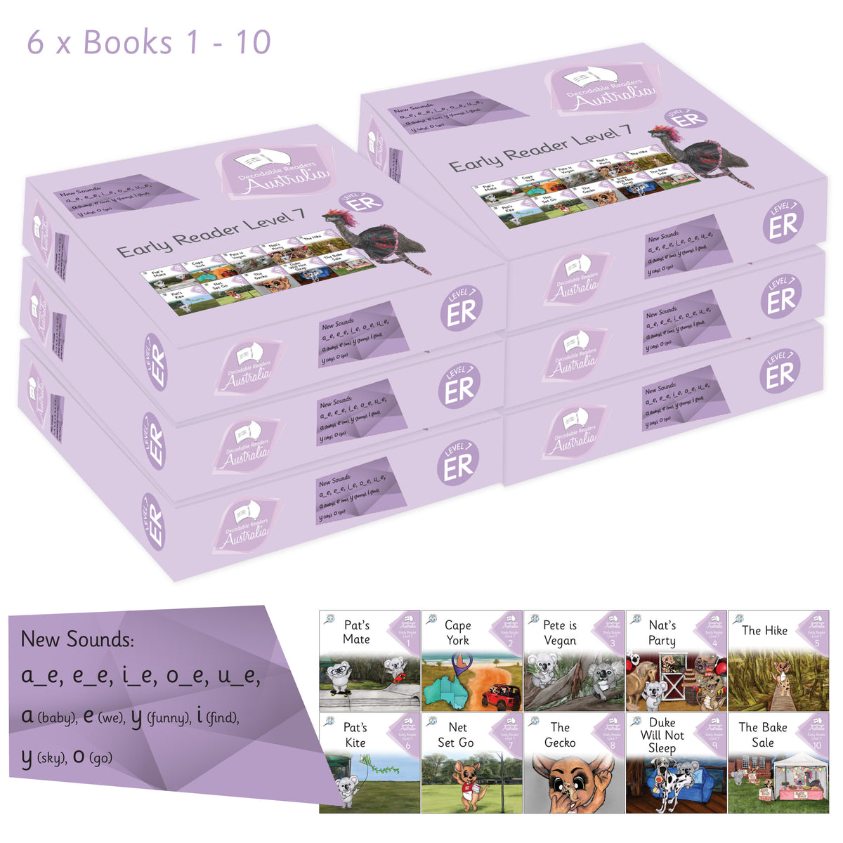 Early Readers Fiction Level 7 - Classroom Guided Reading Set (6 sets ...