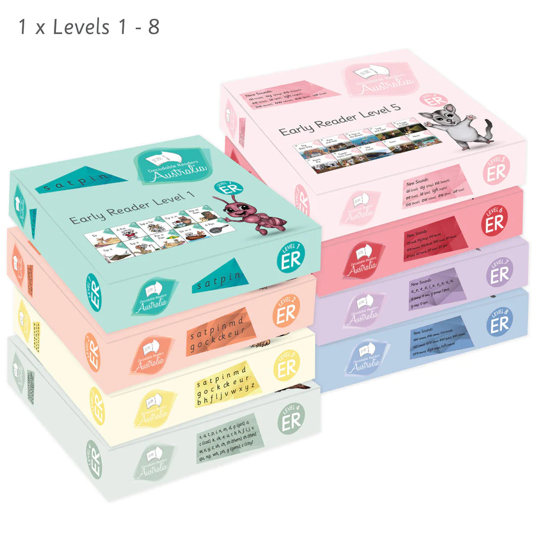 Bulk Resource Pack 5 Decodable Readers Australia
