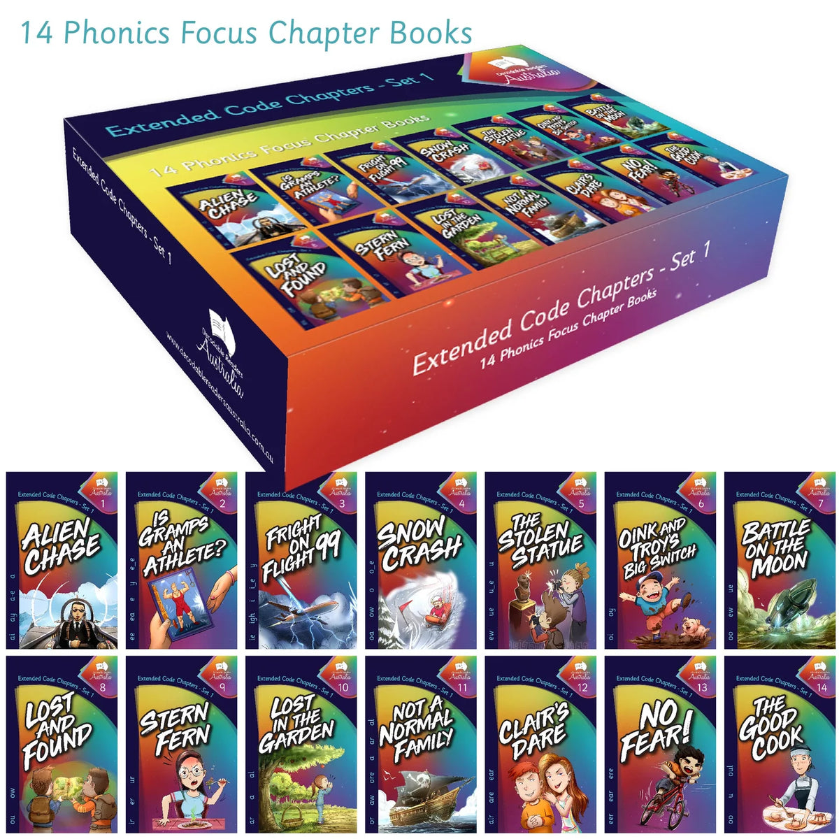 Extended Code Chapter Series Set 1 & 2 Combined- Individual Sets (28 b ...