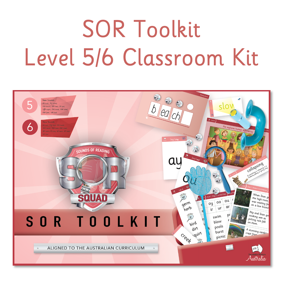 Sor File Reader SOR ToolKit (Sounds Of Reading) Level 5/6 - Classroom Kit – Decodable ...